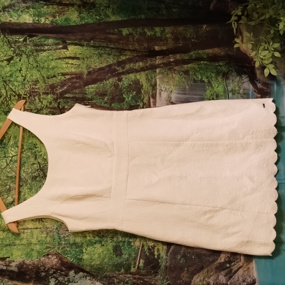 Tommy Hilfiger White Sleeveless Mini Dress
